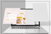 Laptop & Phone Screen Mockup Bundle, a Mac Mockup by Mego-studio (Thumbnail 8 of 11)