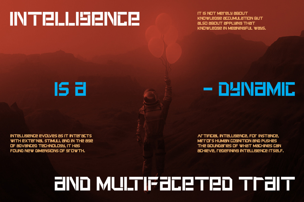 Galaxor Futuristic Techno Font, a Sans Serif Font by Vadovastd (Photo 5 of 7)