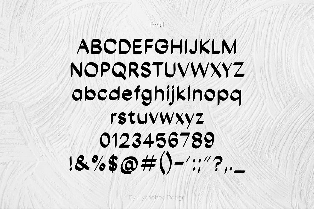 Eutony - Sans Serif Font, a Sans Serif Font by Hybridbee Design (Photo 7 of 10)