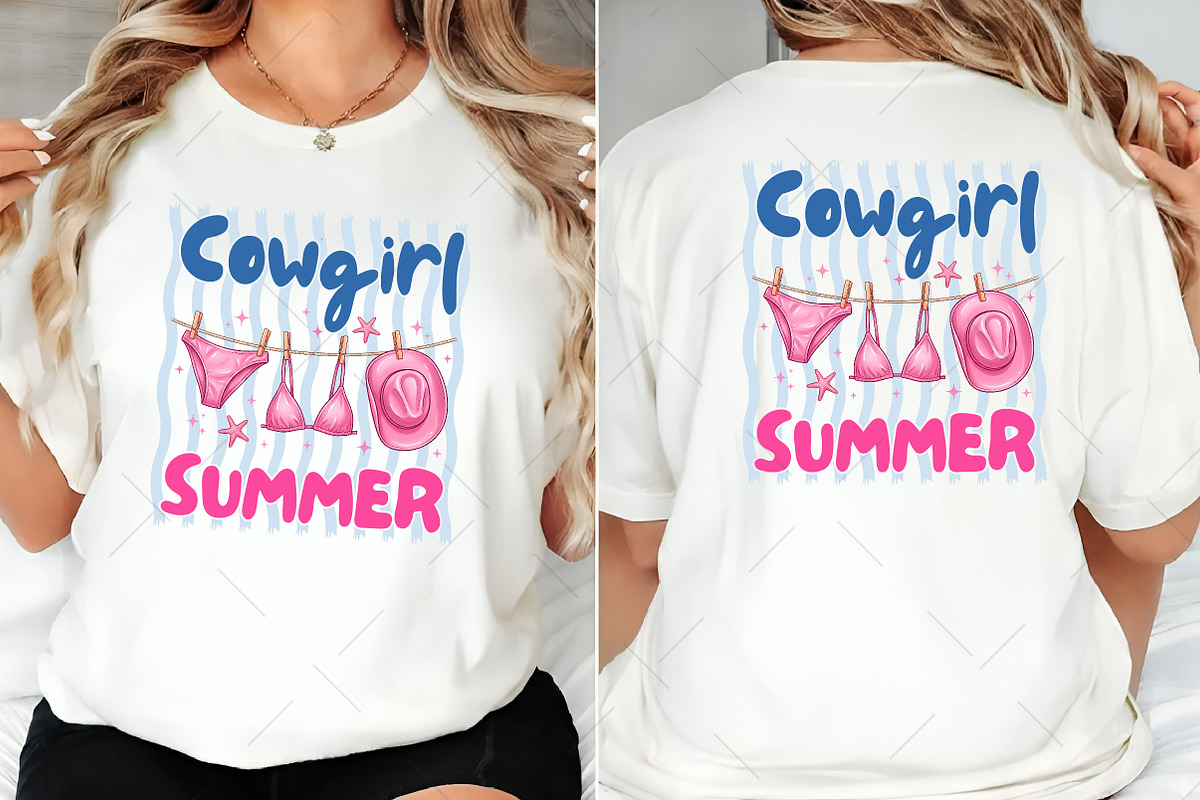 Cowgirl Summer Bikini PNG, a Seasonal Illustration by OK Design (Photo 4 of 5)