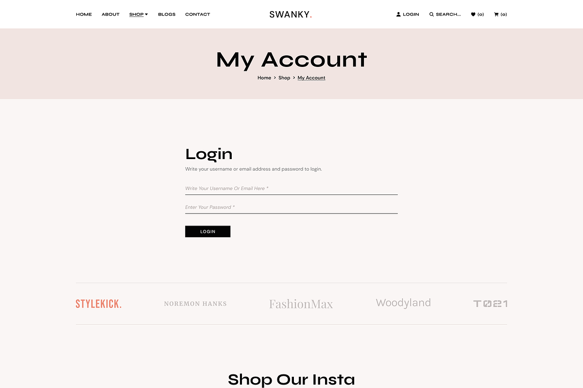 Swanky Fashion Store Figma Template, a Websites & App Template by TemplatesJungle (Photo 13 of 23)
