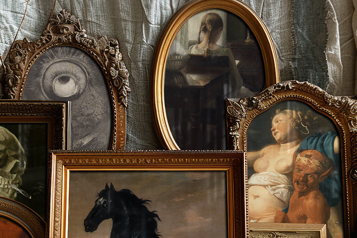 250 Dark Academia Vintage Paintings, a Person Illustration by Digital Museum (Photo 7 of 11)