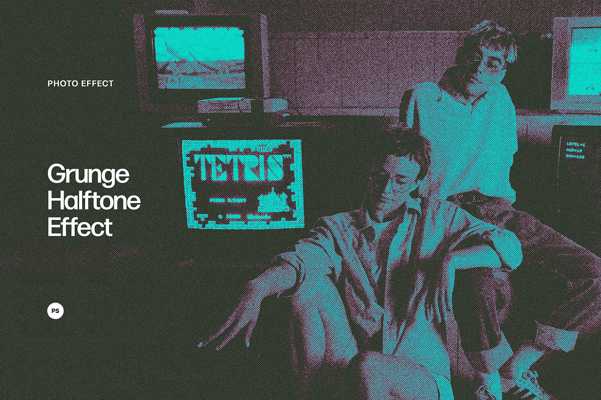 16 in One: Halftones Collection, a Texture Graphic by Design Squad (Photo 12 of 17)