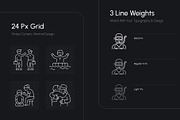 Help and Emergency Icons Set, an Outline Icon by Prosymbols (Thumbnail 5 of 8)