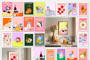 Bon Appetit Wall Arts, an Illustration by Mio Buono (Thumbnail 4 of 9)