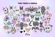 Pastel Goth Halloween creepy bundle, a Seasonal Illustration by Huxmay (Thumbnail 5 of 16)