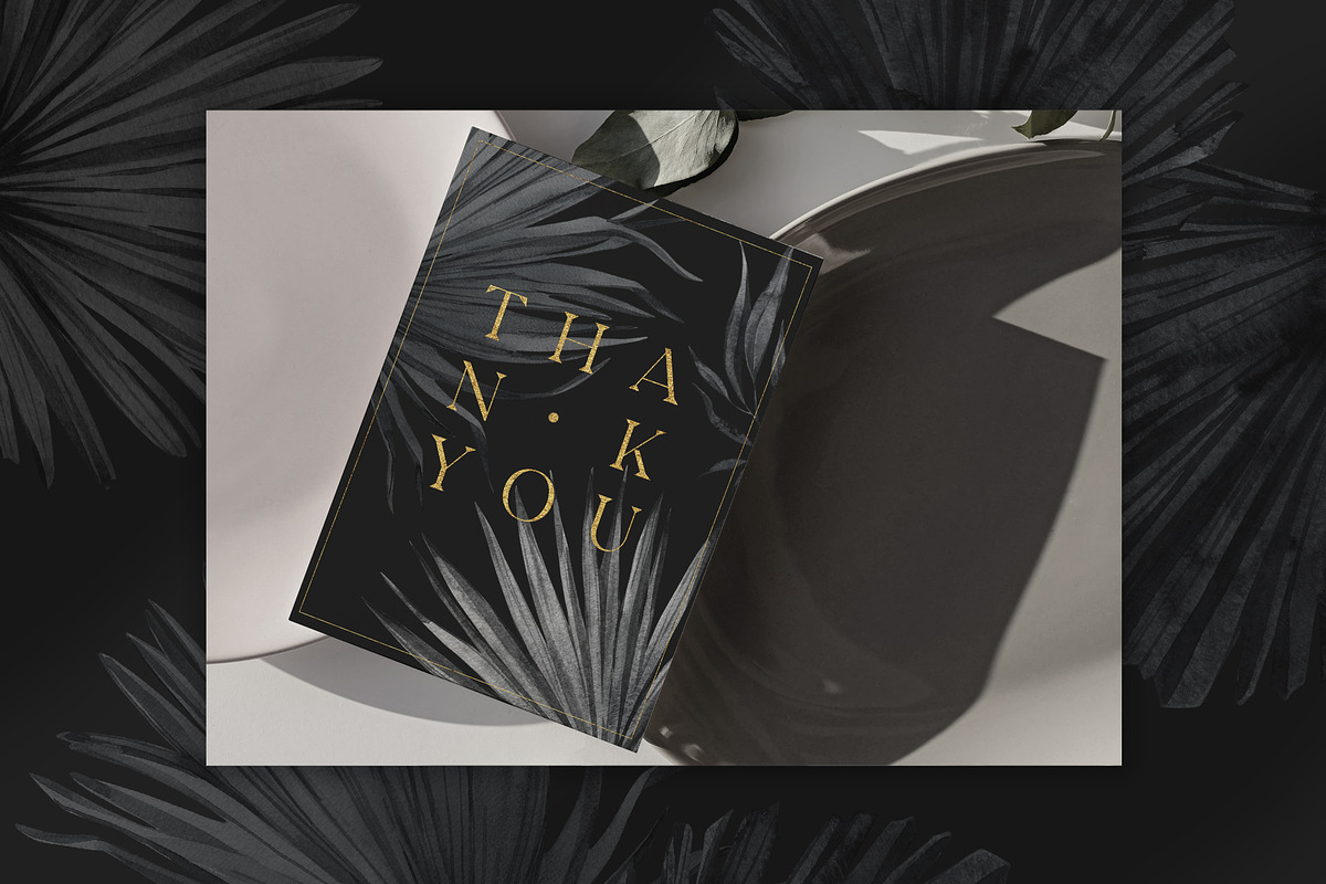 OBSCURED Black Floral collection, a Decorative Illustration by Anastezia Luneva (Photo 8 of 8)