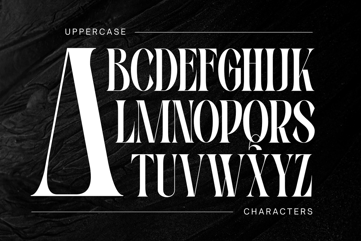 Gekga - Luxury Elegant Font, a Serif Font by Illushvara Design (Photo 6 of 10)