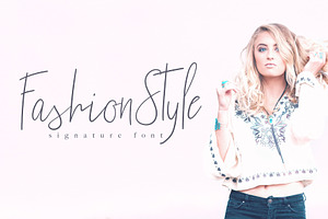 Fashion Style Font