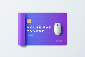 Mouse Pad Mockup, a Product Mockup by zpackcreative