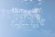 Birdwatch - Luxury Calligraphy Font, a Script Font by Letterative Studio (Thumbnail 4 of 7)