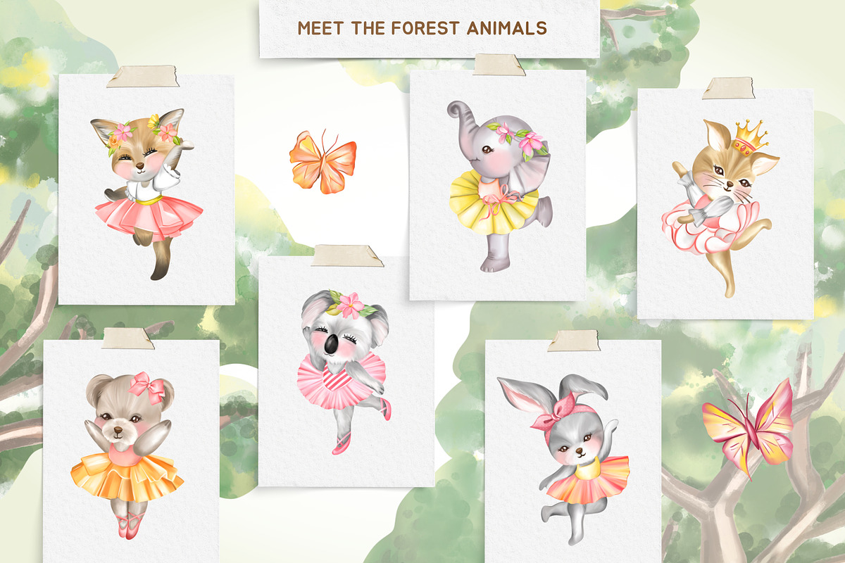 Forest Animal, an Animal Illustration by Rachel Art Studio (Photo 2 of 11)