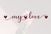 Attachment, a Font by PollemSt (Thumbnail 2 of 6)