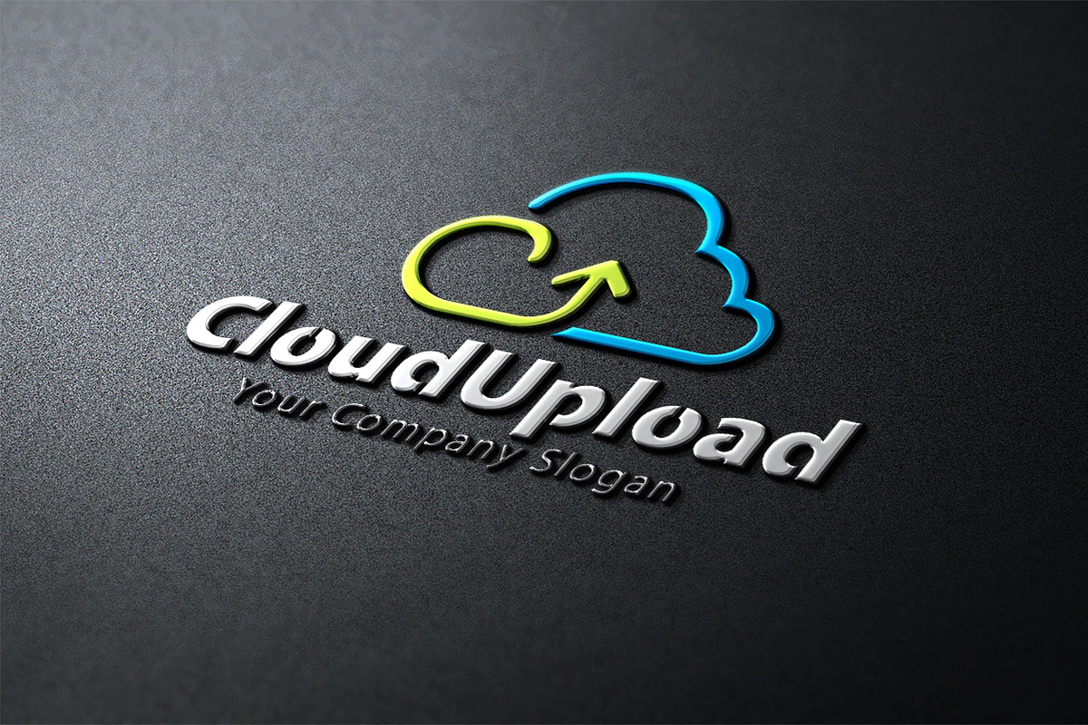 Cloud Upload Logo, a Branding & Logo Template by Creative Dezing (Photo 1 of 5)