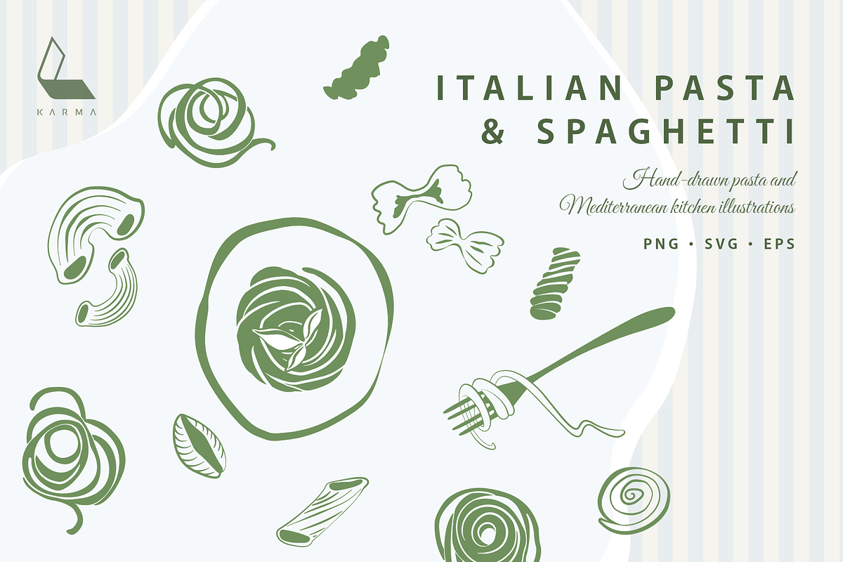 Italian Summer Collection | 100+, a Food Illustration by Karma (Photo 6 of 19)