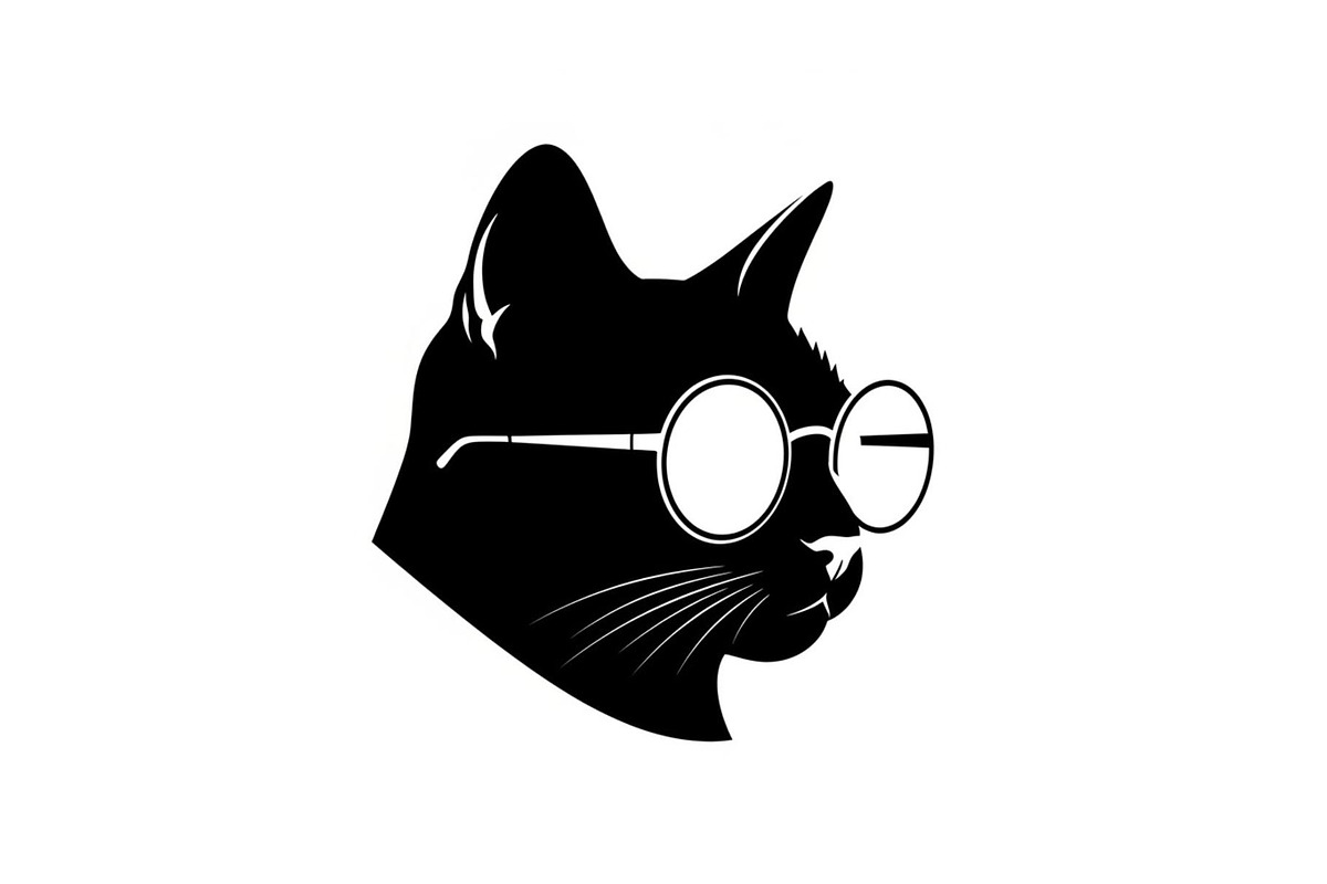 Cool Cat Silhouette Vector Bundle, an Illustration by Designs_River (Photo 48 of 51)