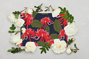 12JPG/EPS Tropical floral pattern, a Pattern Graphic by Theraphosath (Thumbnail 6 of 22)