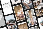 Yoga Templates Instagram in Canva, a Social Media Template by VeliusCreativeStudio (Thumbnail 7 of 9)