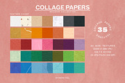 Collage Papers Textures, a Texture Graphic by Naive Feel (Thumbnail 2 of 9)