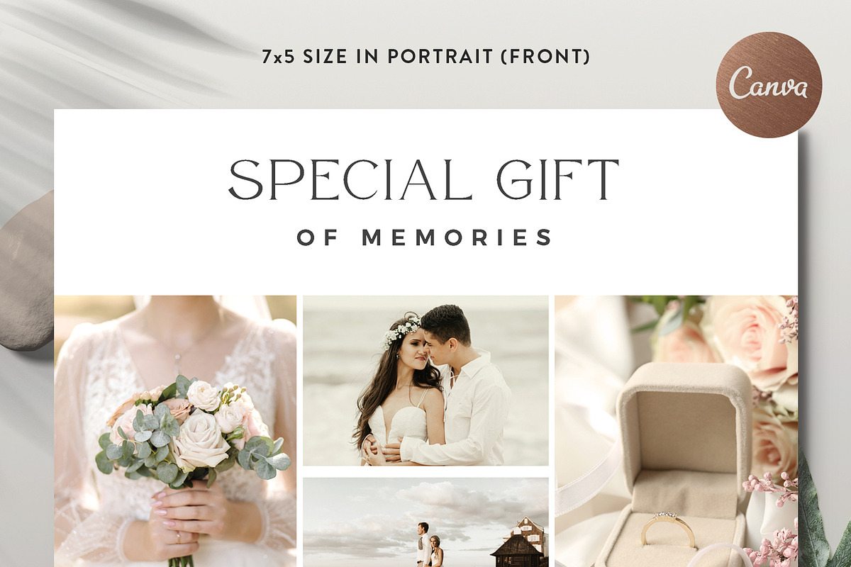 Gift Certificate Card GC013, a Brochure Template by Bellenity Design (Photo 2 of 3)