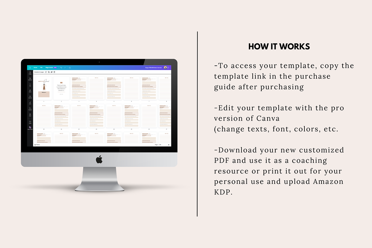 Mindfulness Journal | KDP Interior, a Templates & Theme by KDPISH (Photo 4 of 4)