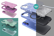 iPhone 16 Tough Case Mock-up, an iPhone Mockup by Colatudo Store (Thumbnail 4 of 10)