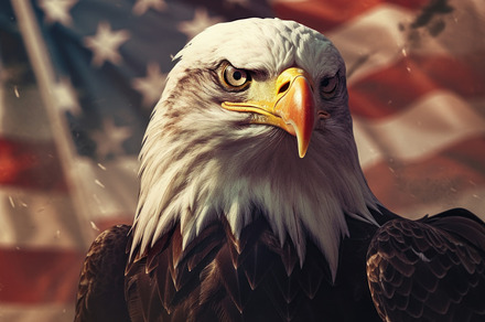 American eagle. Generative AI, a Photo by Pictures for you!!!!!!!!!