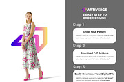 Pink flower & Christian Signs, a Pattern Graphic by Artiverge (Thumbnail 6 of 6)