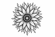 Intricate Mandala Coloring Set, an Illustration by hafijul (Thumbnail 9 of 11)