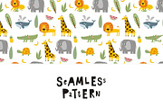 Cute cut animals, alphabet, poster, an Animal Illustration by Barkova Nadya (Thumbnail 7 of 8)