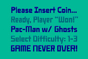 Arcade | Nostalgic Type, a Sans Serif Font by Artifact Bazaar (Thumbnail 3 of 7)