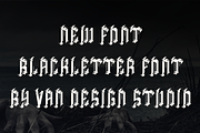 BLACK GORJY, a Blackletter Font by Viswal Studio (Thumbnail 3 of 5)