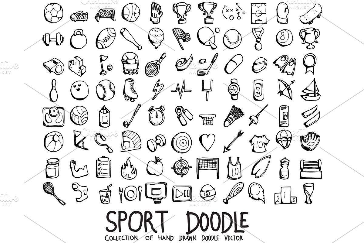 4700 Hand Drawn doodle Icons, an Outline Icon by TKDoodle (Photo 62 of 64)