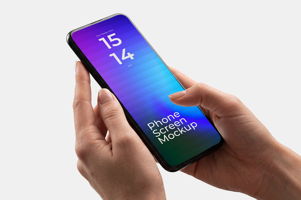 Smartphone Screen Mockup Bundle, an Android Mockup by graphypix (Photo 10 of 14)