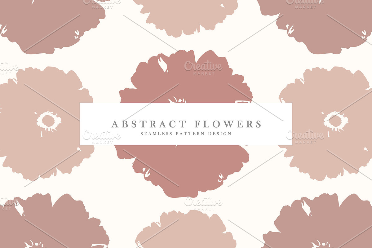Abstract Flowers, a Pattern Graphic by Nadezda (Photo 1 of 7)