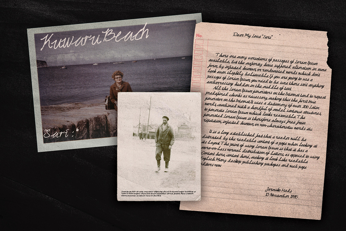 Widjaja Handwritten Script, a Script Font by AROKA (Photo 10 of 11)