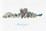 Watercolor SieSide and Whale, an Illustration by Budogoshch (Thumbnail 8 of 8)