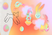 Glasscore Easter Illustration Pack, a Seasonal Illustration by Schumacher Shop (Thumbnail 9 of 11)