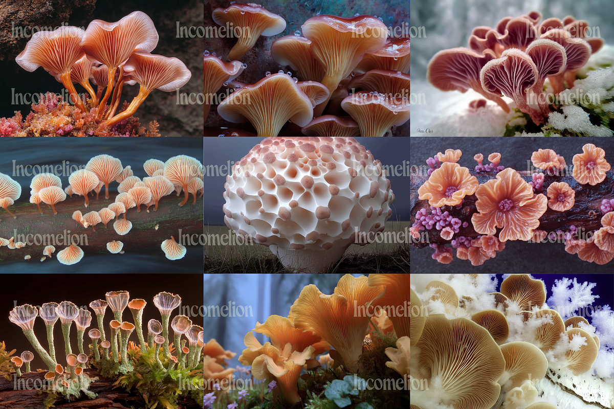 50 Fungi Mushrooms Stock Photos, a Nature Photo by Incomelion (Photo 5 of 14)