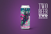 16oz Clean Beer Can Mockup, a Packaging Mockup by SmartDesigns (Thumbnail 3 of 4)