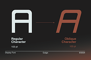 Golgix - Modern Corporate Font, a Sans Serif Font by RagamKata (Thumbnail 3 of 12)