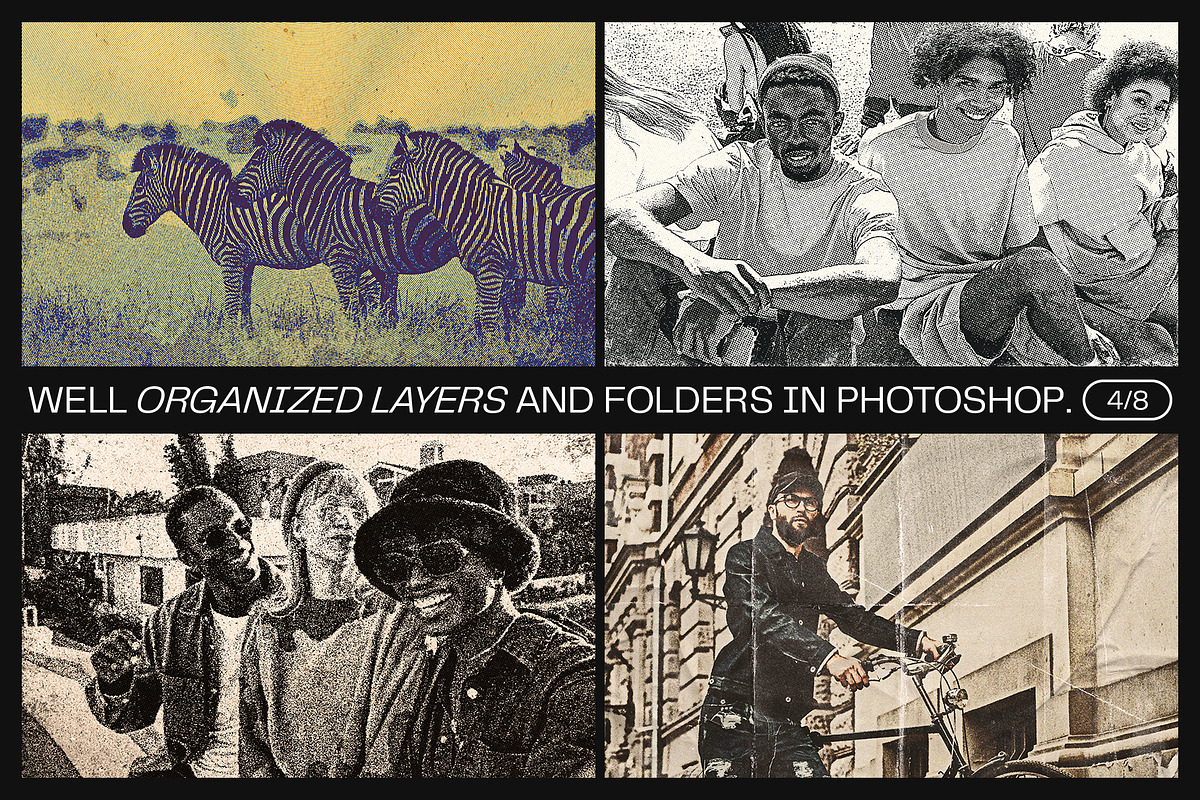 12 Photo Effect Templates, a Layer Style Add-On by iDoodle Studio (Photo 4 of 6)
