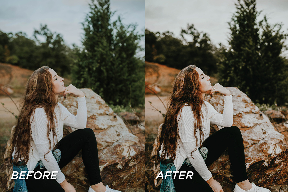15 Fall Lightroom Presets, a Preset Add-On by TheWayfarerShoppe (Photo 3 of 7)