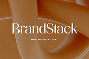 BrandStack Modern Display Font, a Serif Font by UICreative (Thumbnail 1 of 13)