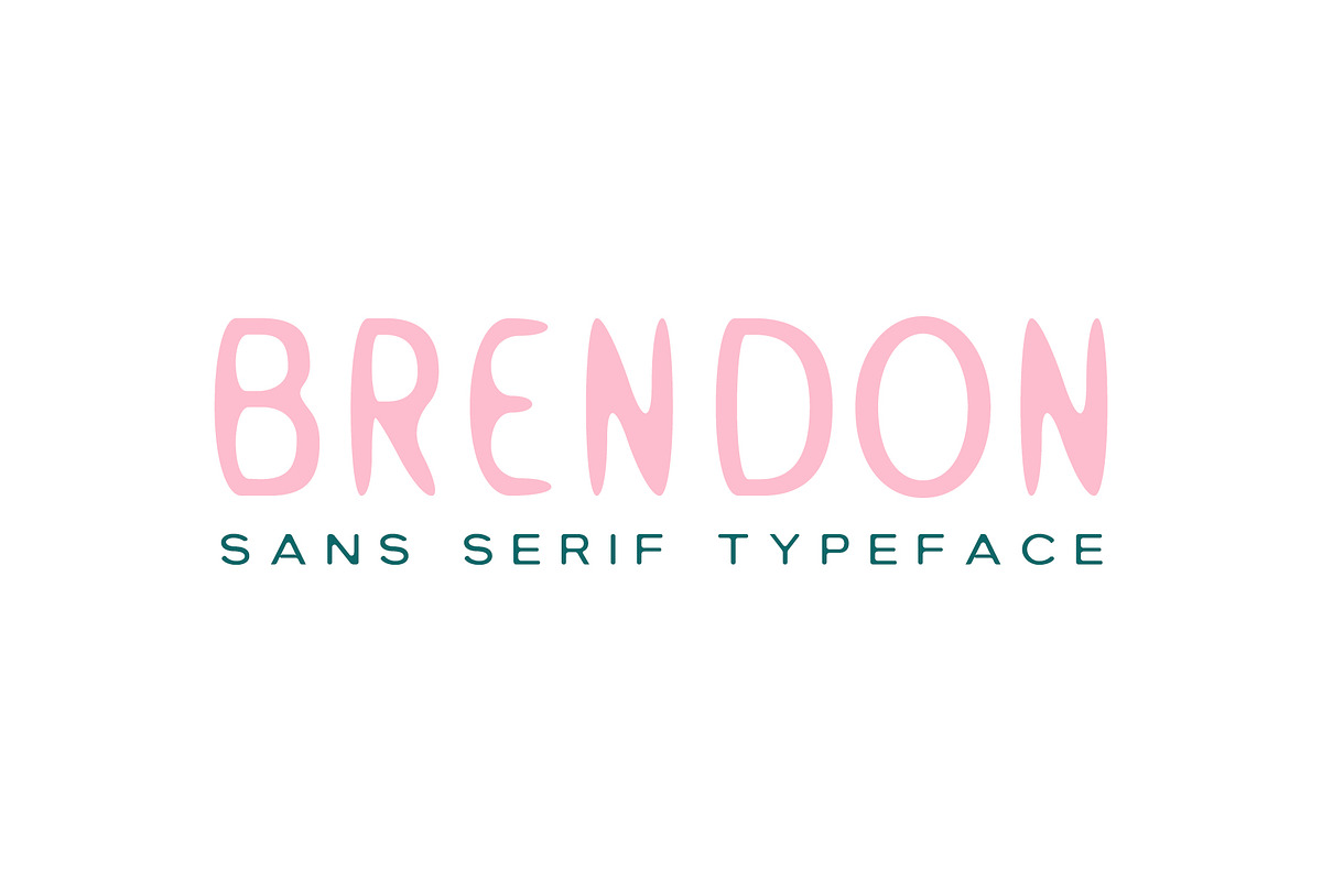Brendon Sans Serif Typeface preview 7