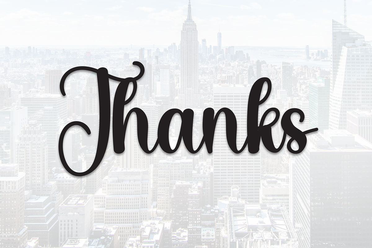 Newyork | Script Font, a Handwritten Font by Scratchones (Photo 8 of 8)