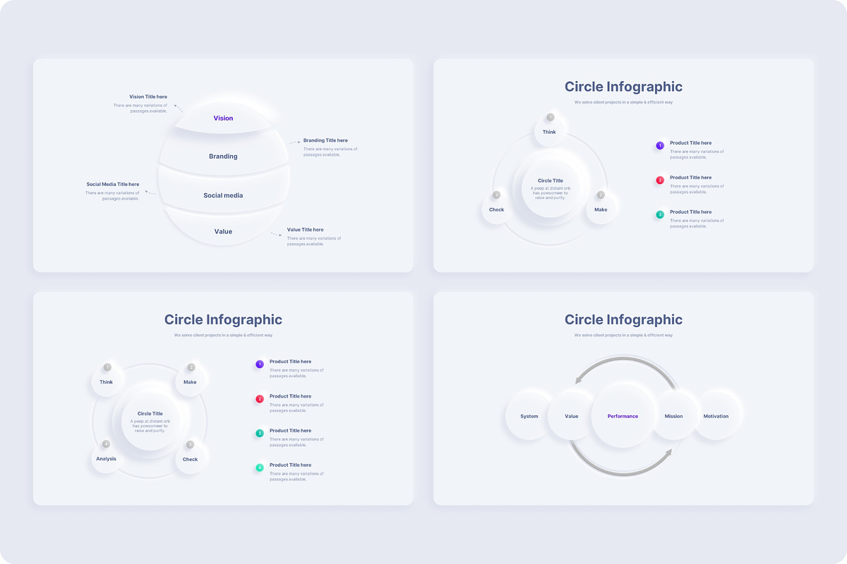 Neumorphic Presentation Template, a Presentation Template by TemplateZuu (Photo 42 of 48)