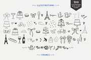 French Font Tour to France, a Handwritten Font by pixelcolours (Thumbnail 9 of 14)