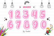 CUTE BARBIE - Playful Girly Font, a Sans Serif Font by KiddoGlyphs Studio (Thumbnail 5 of 5)