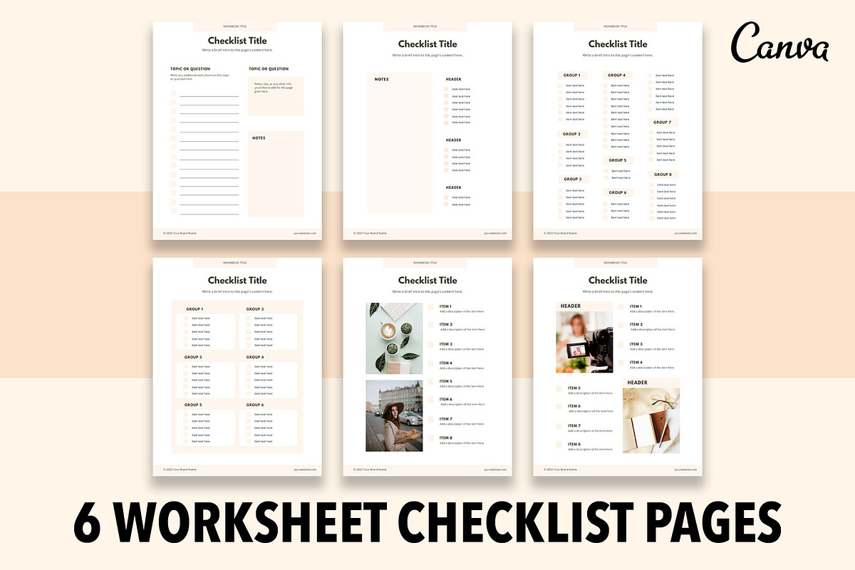 eBook & Worksheet 50 Pages Templates, a Templates & Theme by The Pigeon Letters (Photo 8 of 9)